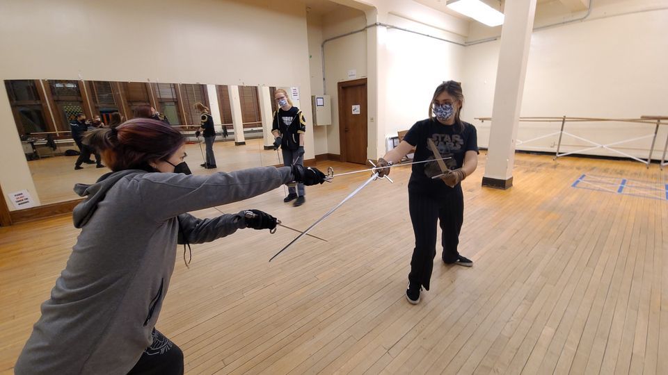 Regular Practice Sword & Dagger (Dual Fence), Riverside Arts Center