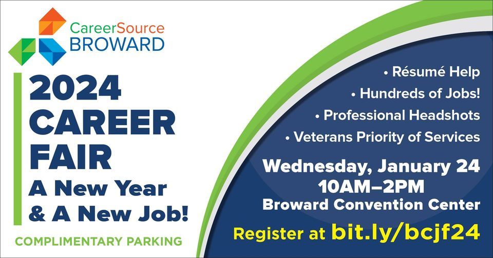 “State of the Workforce” 2025 Career Fair, Broward County Convention