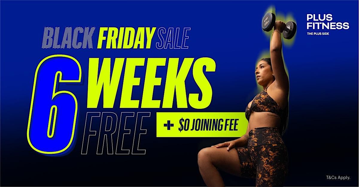 Black Friday Early Access: 6 Weeks Free & No Joining Fee! | Event in Seven Hills | AllEvents