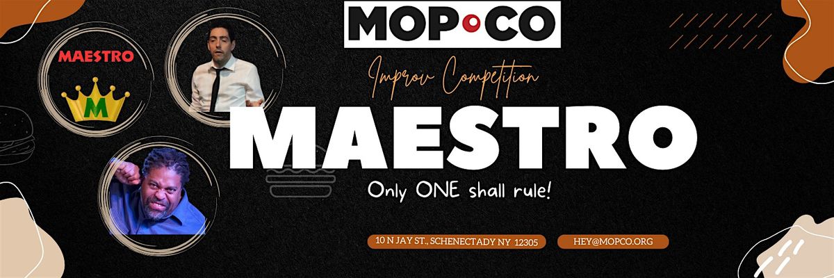 Maestro: Improv Comedy Showdown, 5 December | Event in Schenectady | AllEvents