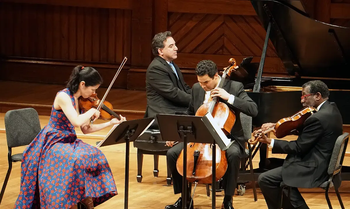 Chamber Music Society of Lincoln Center - Faure's C Minor Piano Quartet at Lincoln Center - Alice Tully Hall, 12 April