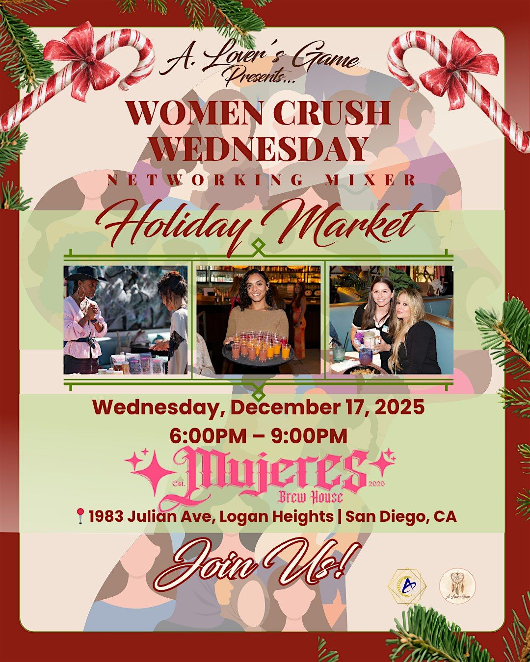 WCW Holiday Market at Mujeres Brew House – Shop • Celebrate • Support Women, 17 December | Event in San Diego