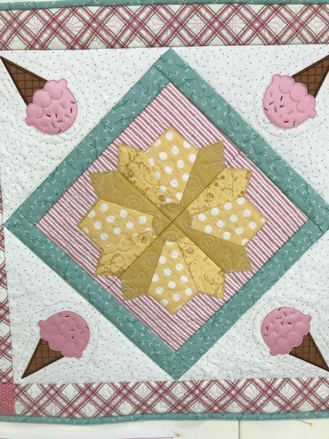 Ice Cream Table Topper, Kingdom Sewing Center, Simi Valley, May 17 2023