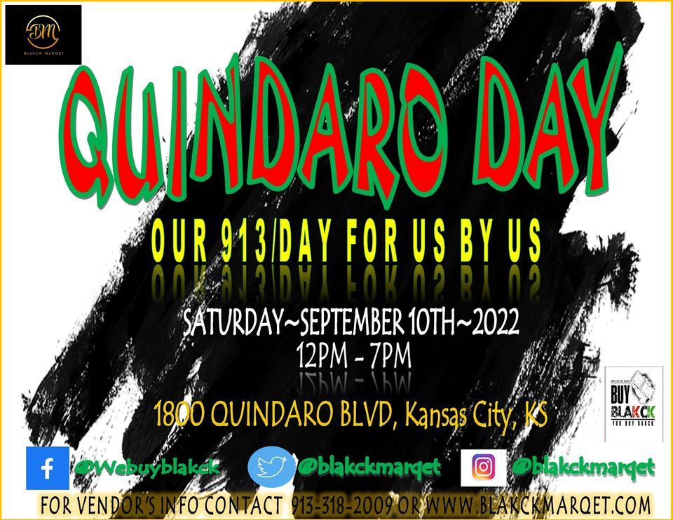 QUINDARO DAY OUR 913 DAY FOR US BY US!, 1800 Quindaro Blvd, Kansas City