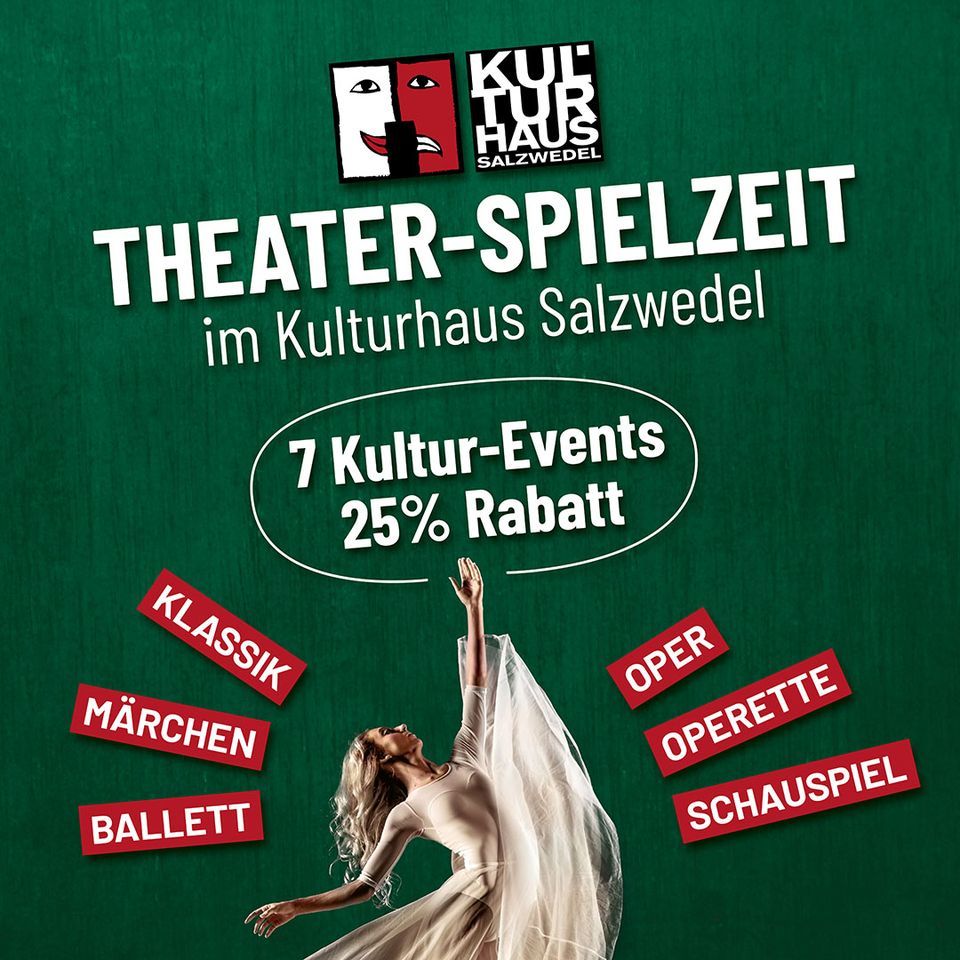 Theater Spielzeit 2022 2023 Im Kulturhaus Salzwedel Kulturhaus 