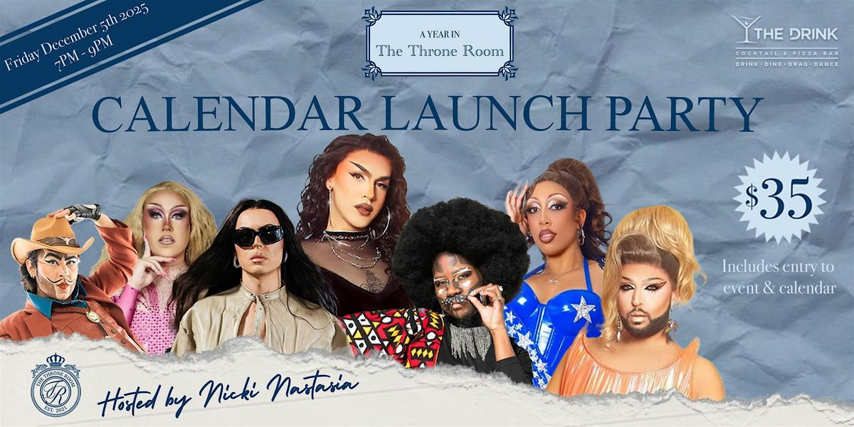 A Year In The Throne Room Calendar Launch Party, 5 December | Event in Toronto | AllEvents