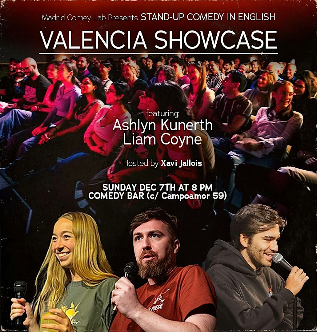 Stand-up Comedy in English in Valencia - Best of Madrid, 7 December | Event in València | AllEvents