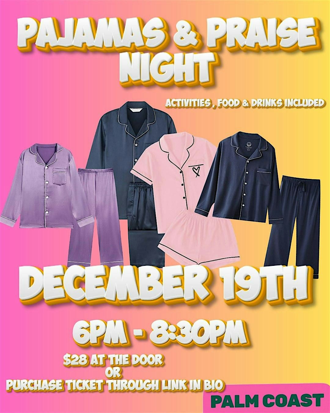 Pajamas & Praise, 19 December | Event in Palm Coast | AllEvents