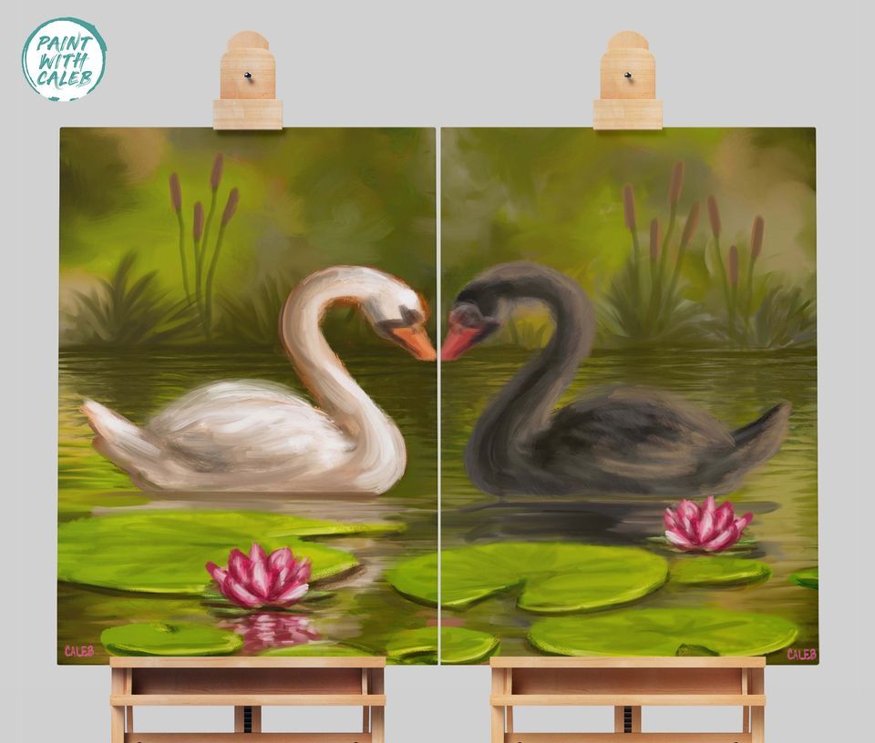 Partner Paint Night Swans, 3578 E Pony Express Pkwy 101, Eagle