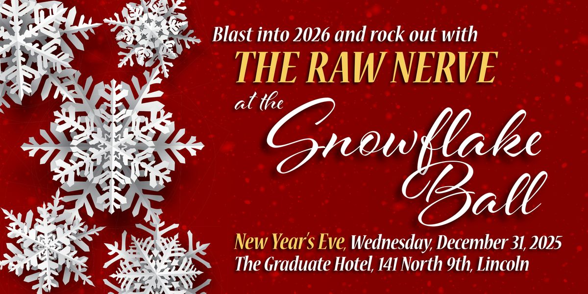 Raw Nerve  - Snowflake Ball - New Year's Eve 2025, 31 December | Event in Lincoln | AllEvents