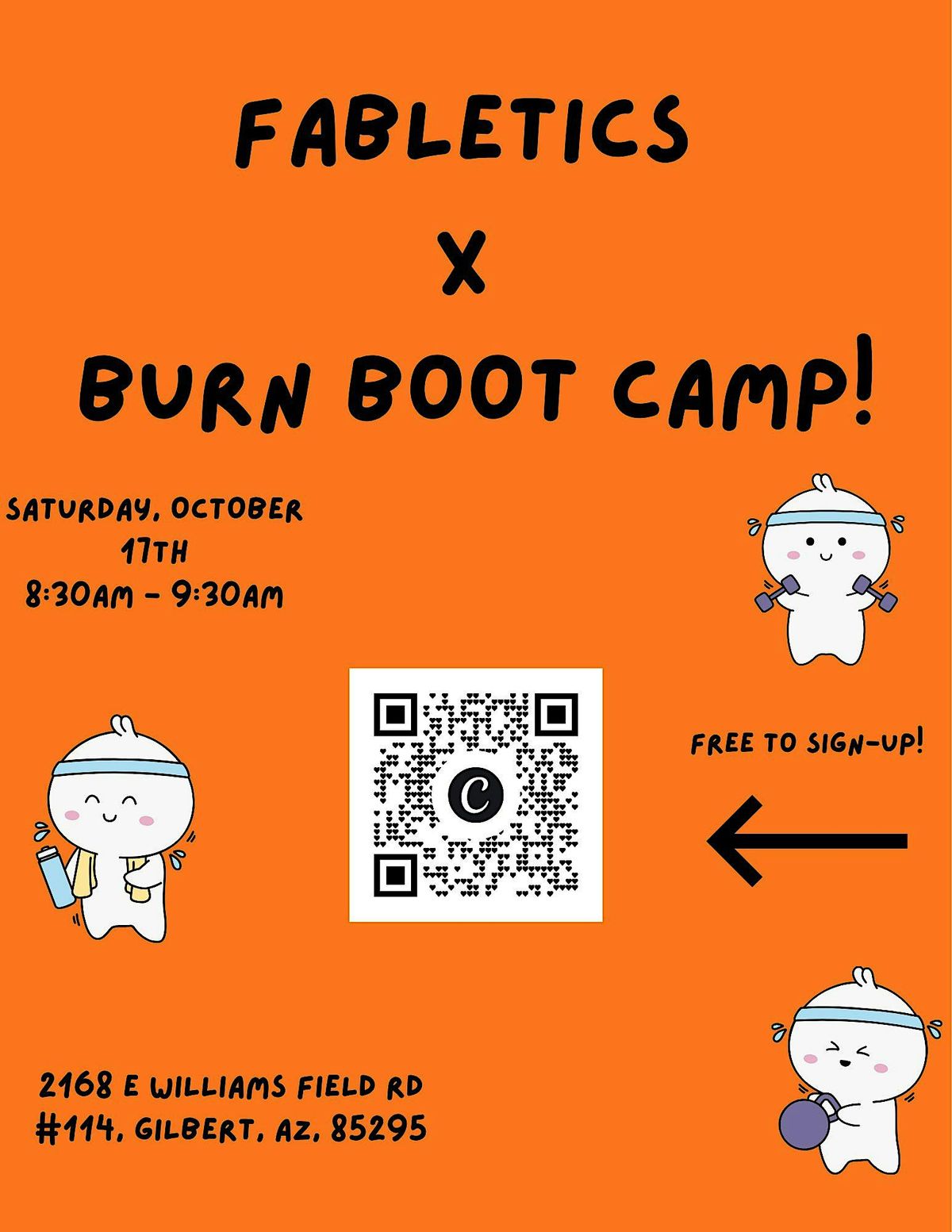 Fabletics X burn boot camp, Fabletics SanTan Village, Gilbert, 17 ...