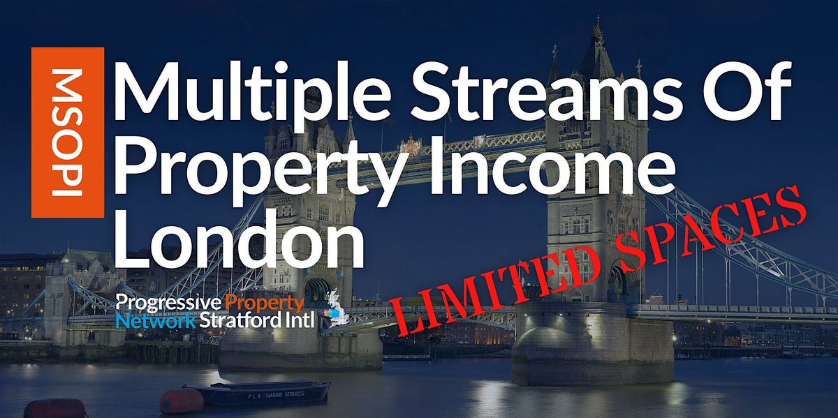 LONDON  Property Networking | MULTIPLE STREAMS OF PROPERTY INCOME, 23 January | Event in London | AllEvents