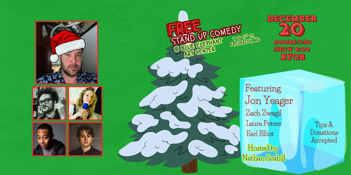 FREE Stand Up Comedy Showcase at the Blue Elephant, 20 December | Event in Frederick | AllEvents