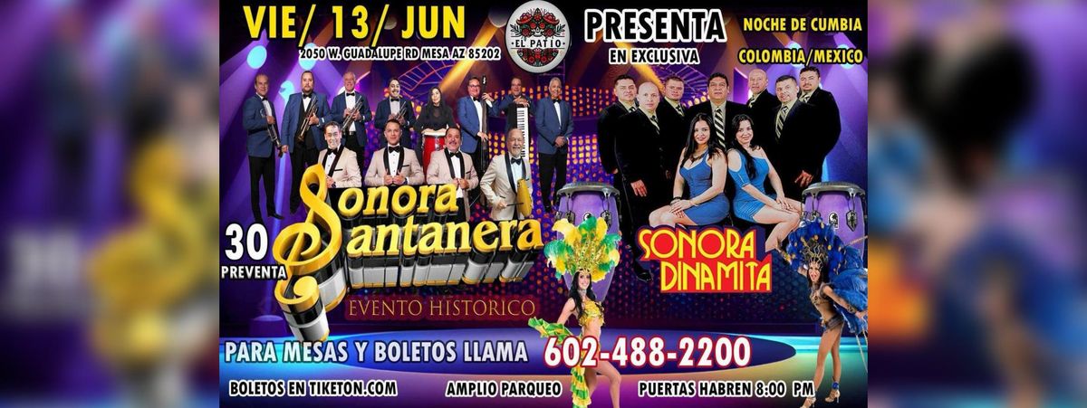 SONORA SANTANERA & SONORA DINAMITA, 13 June | Event in Mesa | AllEvents