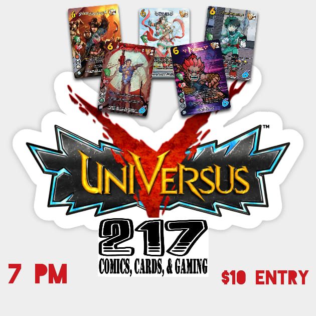 UniVersus Fight Night 217 Comics Cards Games Springfield June 28 2022 AllEvents in