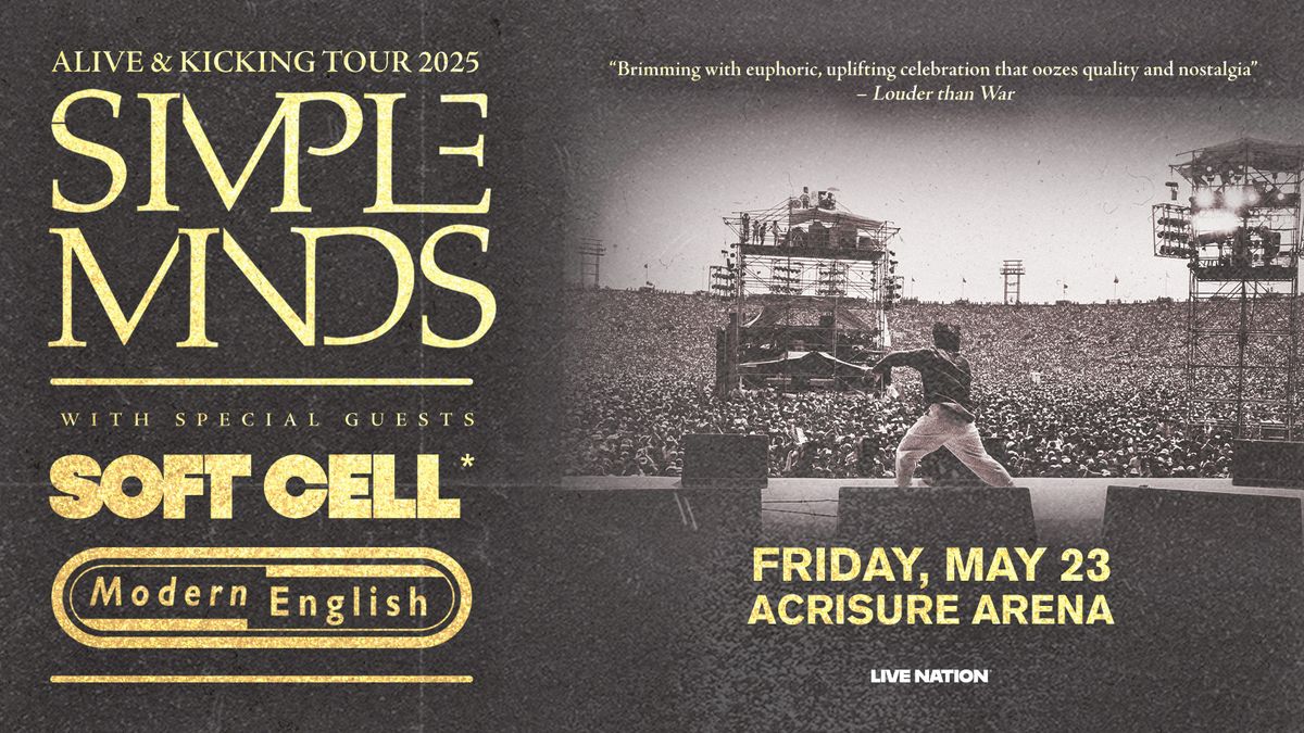 Parking Simple Minds with Modern English and Soft Cell, 17 May | Event in Ridgefield | AllEvents