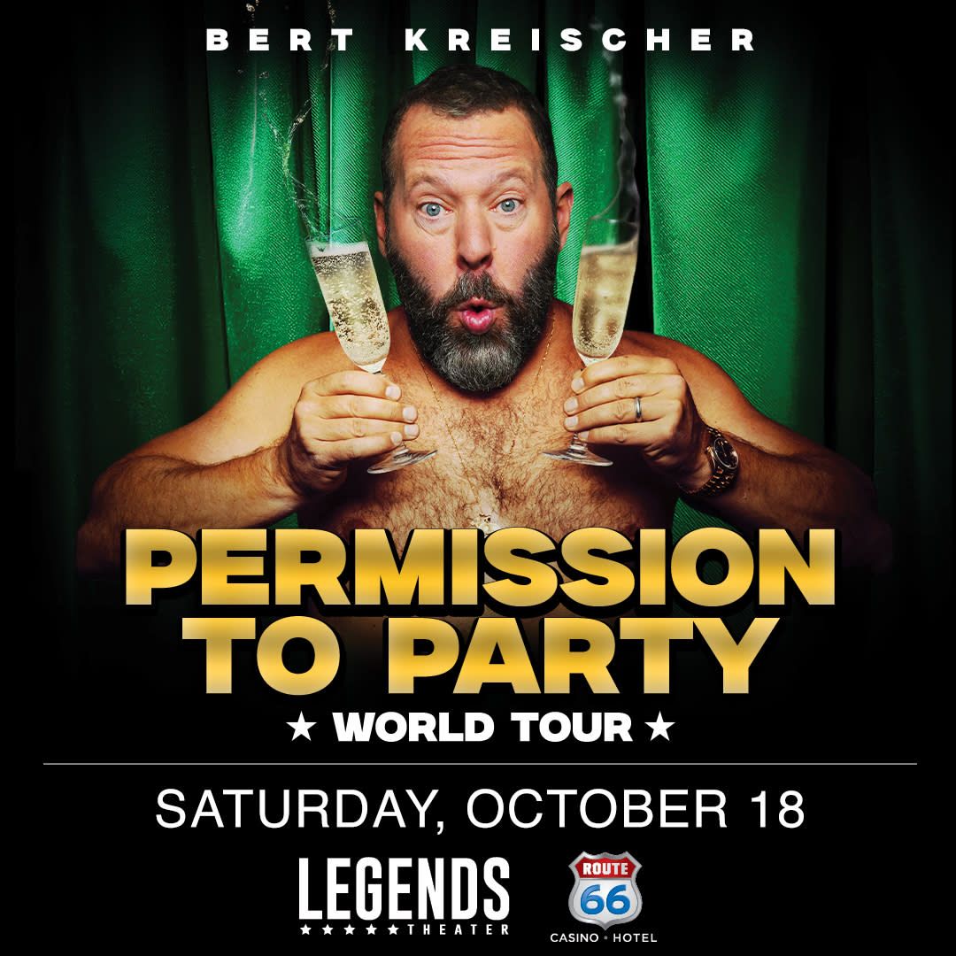 Bert Kreischer: Permission to Party World Tour at Ovation Hall at Ocean Casino Resort, 3 April | Event in Atlantic City
