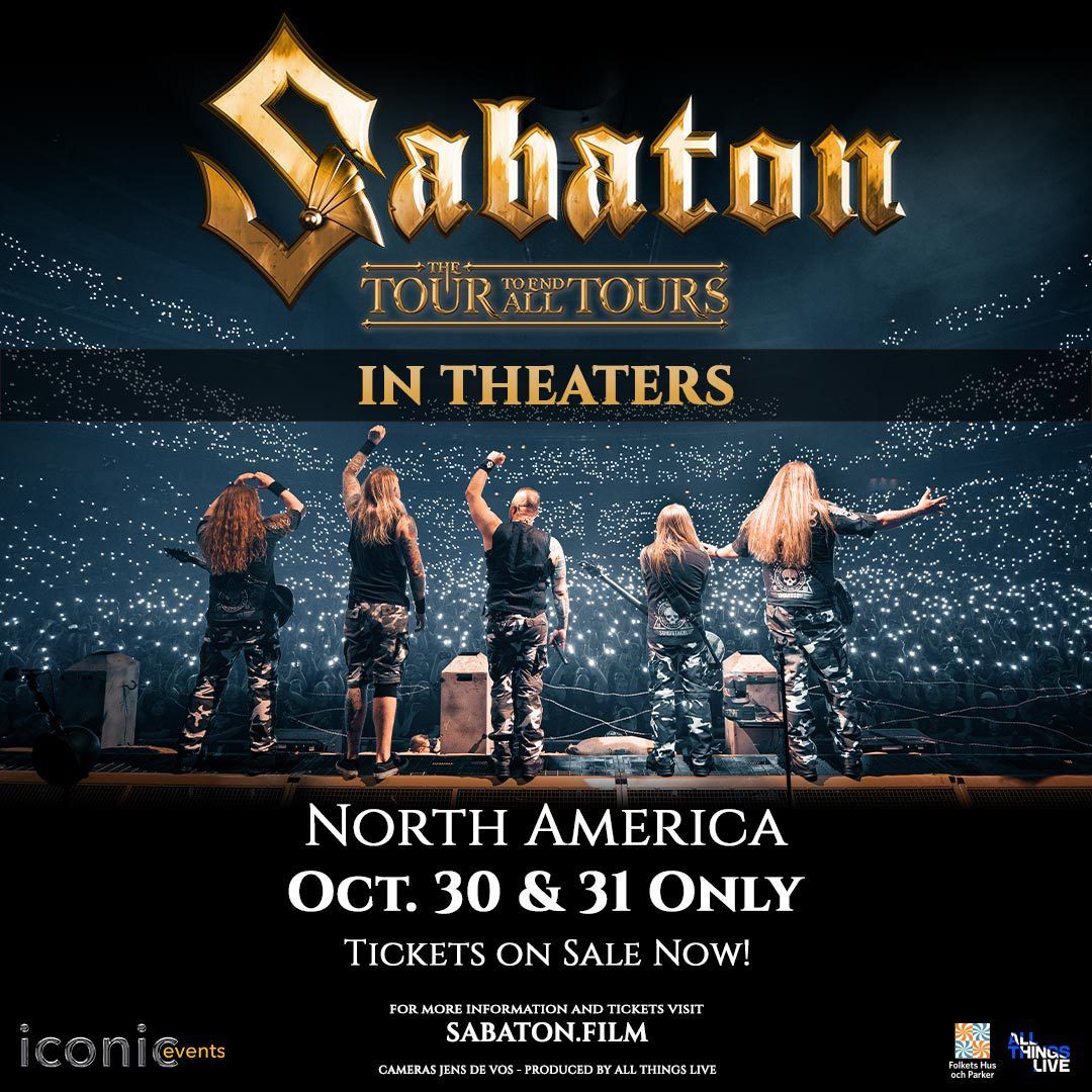 Sabaton at Uber Arena, 15 November | Event in Berlin | AllEvents