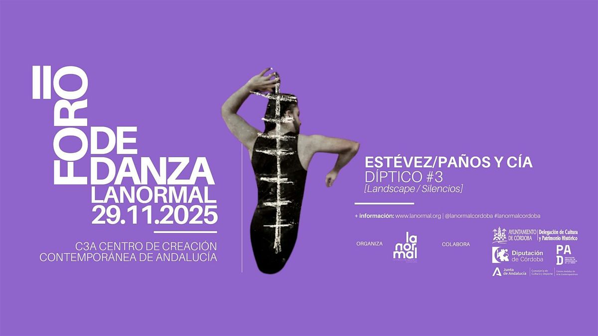 Estévez - Paños y Compañía #DÍPTICO 3 [Landscape / Silencios], 29 December | Event in Córdoba | AllEvents