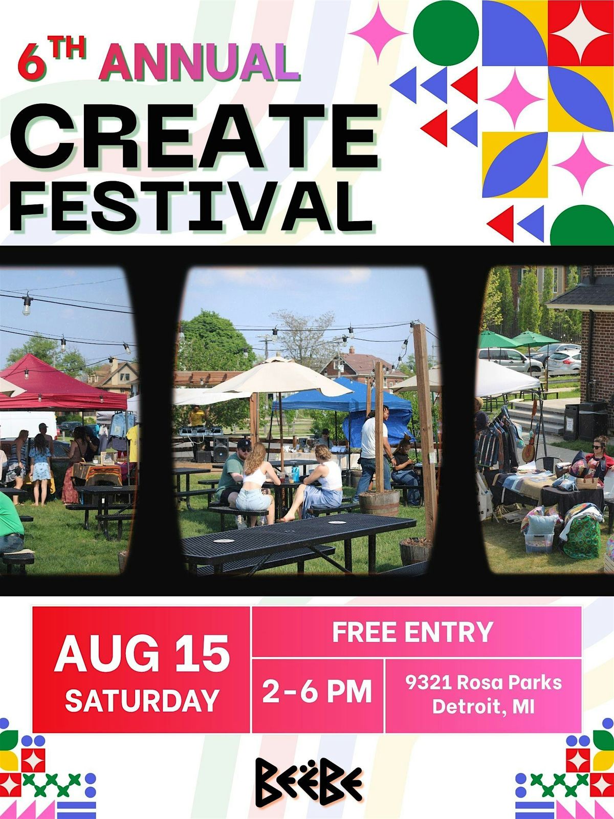 CREATE Fest 2026, The Congregation, Detroit, 15 August 2026 | AllEvents