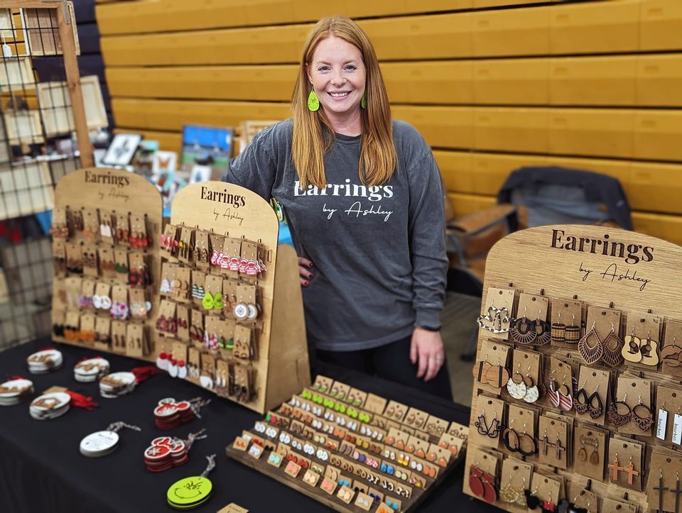 Earrings By Ashley PopUp At Pineapple Paisley Boutique, Pineapple