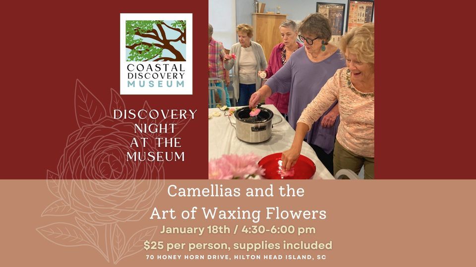 Camellias and the Art of Waxing Flowers Discovery Night at the Museum
