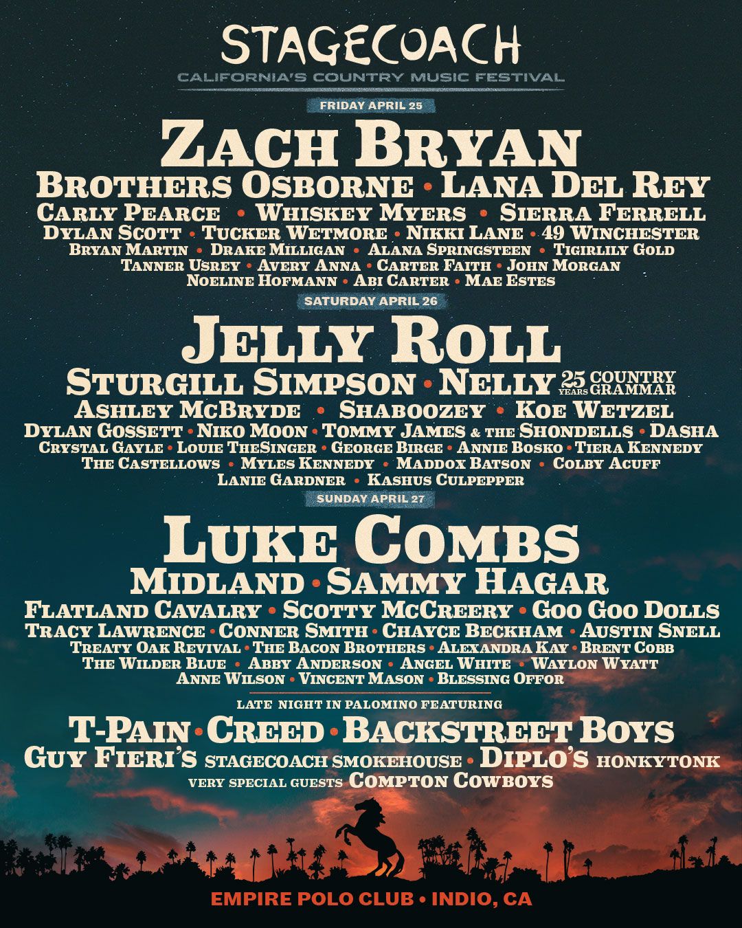 2026 Stagecoach Country Music Festival - 3 Day Pass at Empire Polo ...