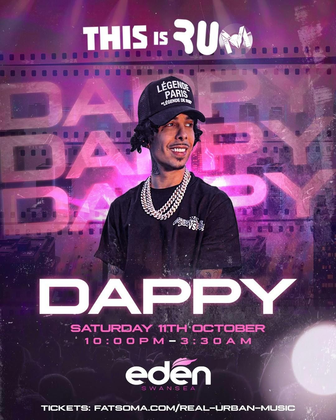 THIS R.U.M SWANSEA: DAPPY PERFORMING  LIVE, 11 October | Event in Swansea | AllEvents