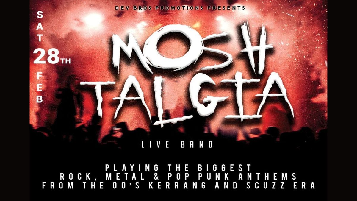 MOSHtalgia – 00’s Kerrang &amp; Scuzz Tribute, 28 February | Event in Carlisle | AllEvents