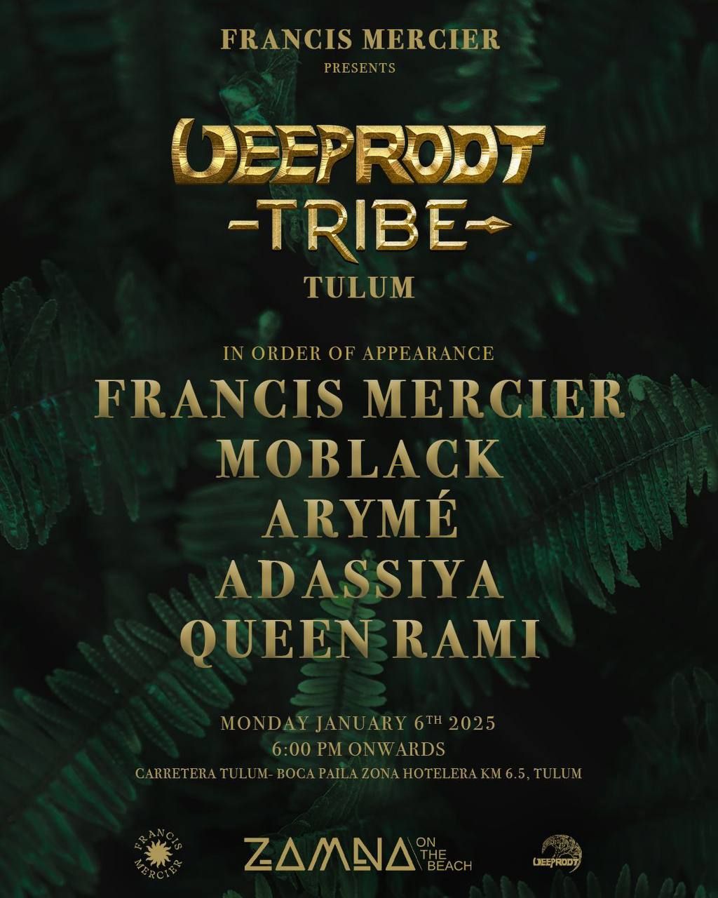 Deep Root Tribe, 2 December | Event in Miami | AllEvents