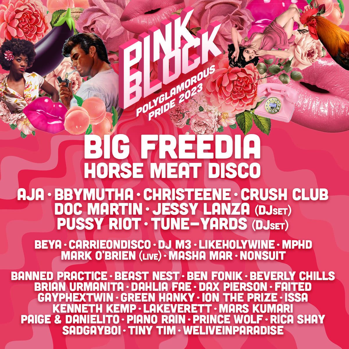 Polyglamorous Pink Block Party at The Great Northern, 28 June | Event in San Francisco | AllEvents