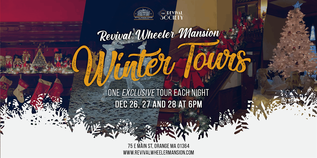 Historic Revival Wheeler Mansion Winter Tours, 26 December | Event in Orange | AllEvents