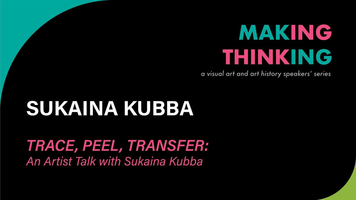 Making-Thinking in the Visual Arts, 2 December | Event in Toronto | AllEvents