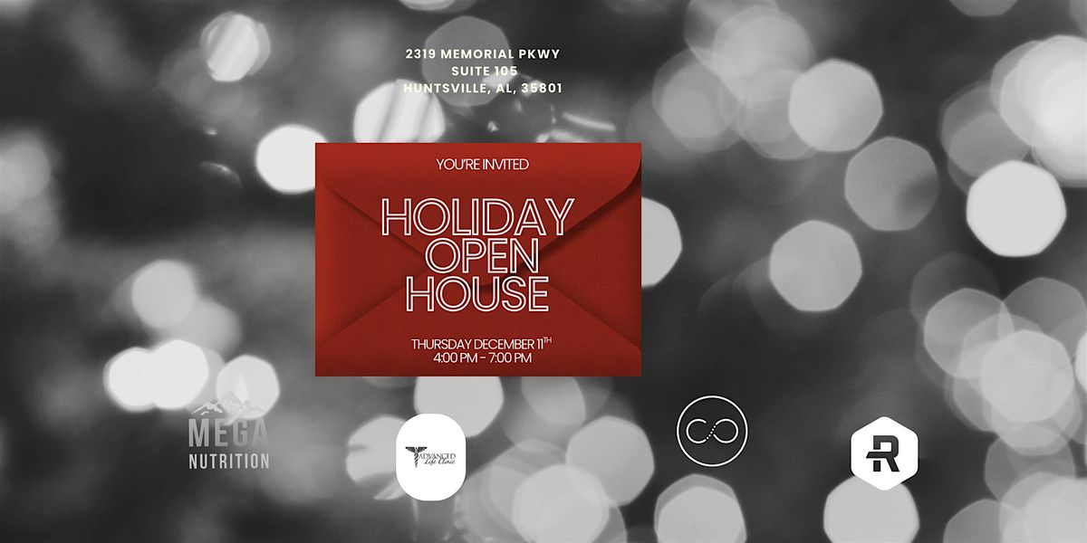 Holiday Open House at The Covery, 11 December | Event in Huntsville | AllEvents