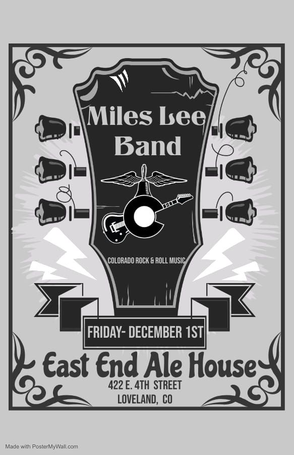 Miles Lee Band East End w/special guest Gary Howard, East End Ale