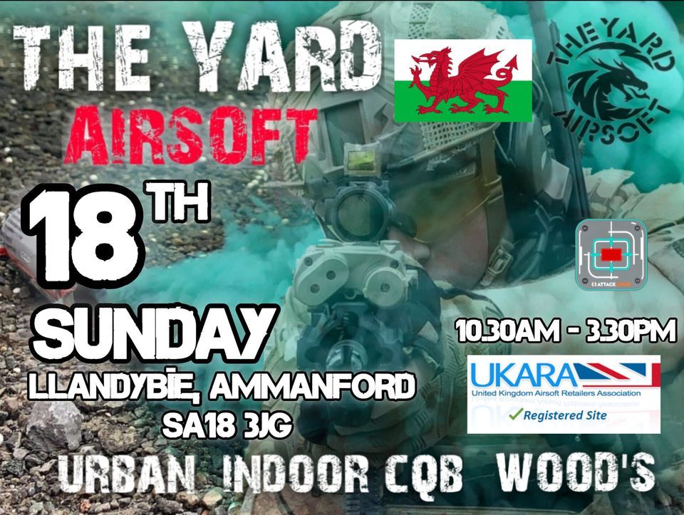 the yard airsoft skirmish day , The Yard, cqb and urban airsoft site