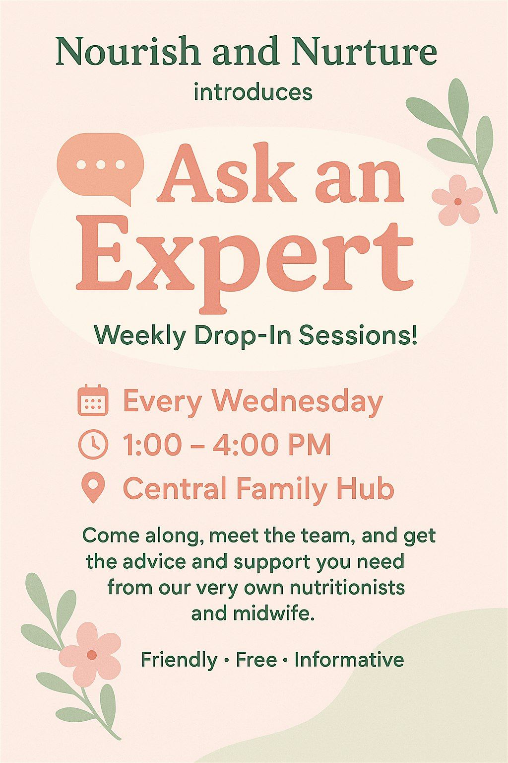 Ask an Expert - weekly infant feeding drop in sessions!, 10 December | Event in Doncaster | AllEvents