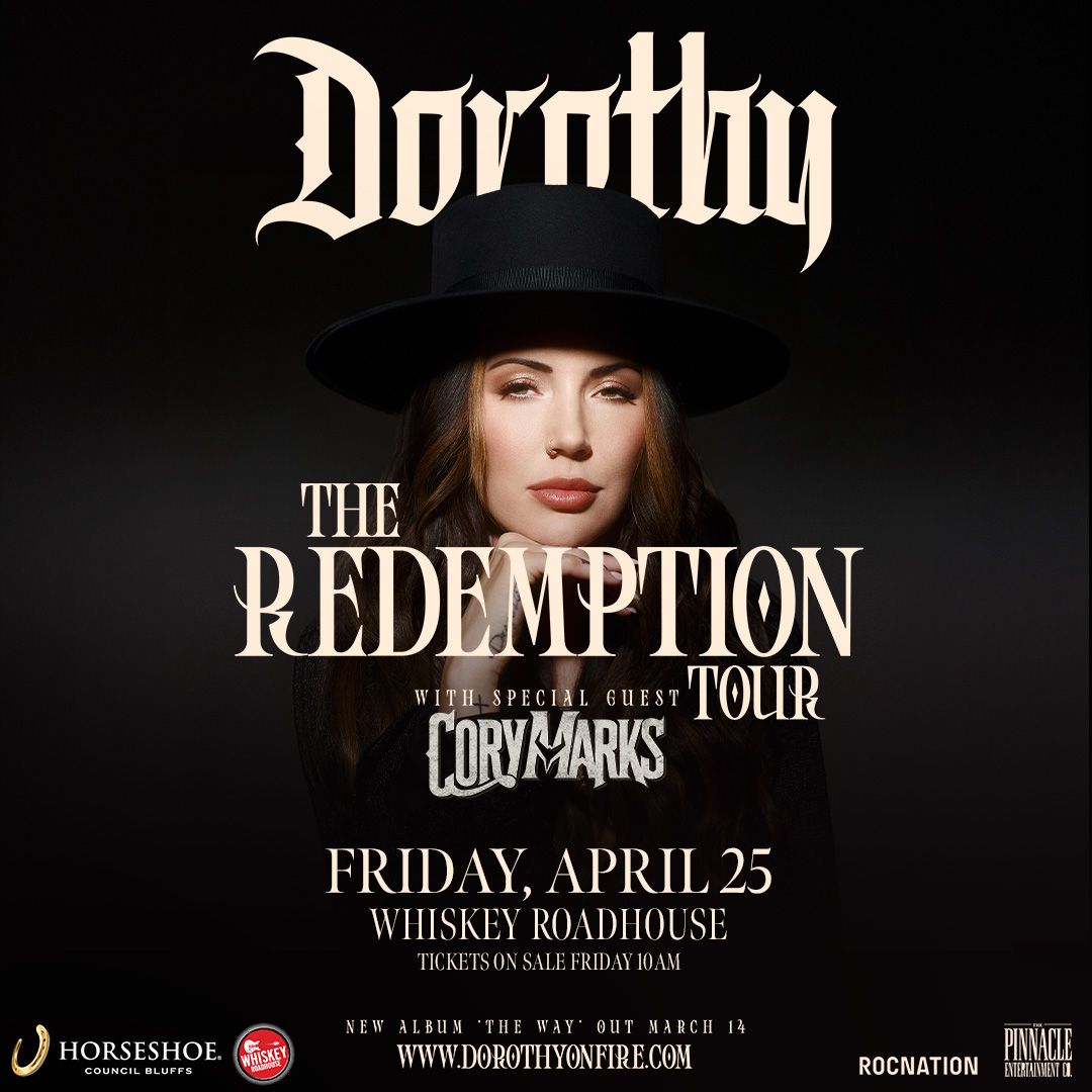 Dorothy at Jefferson Theater-VA, 11 May | Event in Charlottesville | AllEvents