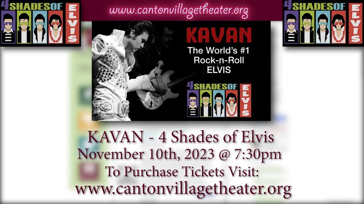 4 Shades of Elvis at Frauenthal Center for the Performing Arts, 16 May | Event in Muskegon | AllEvents