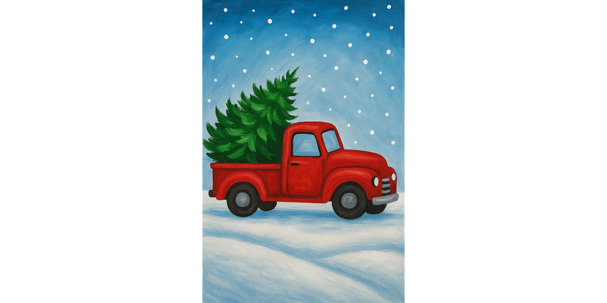Farm Fresh Christmas - Paint and Sip in Washington, D.C. | Classpop!™, 7 December | Event in Washington