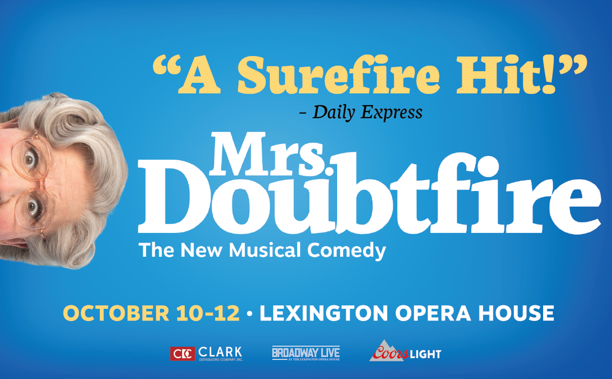 Mrs. Doubtfire - Lexington, 10 October | Event in Lexington | AllEvents