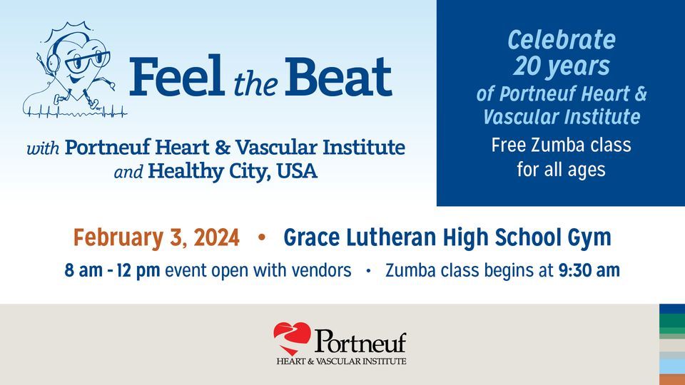 Feel the Beat Zumba Class with Portneuf Heart & Vascular Institute, Grace Lutheran High School