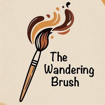 The Wandering Brush Buffalo logo