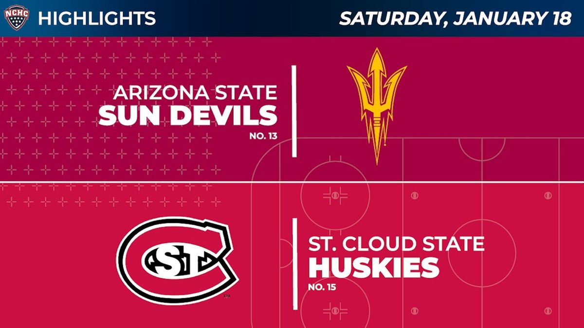 St. Cloud State Huskies at Arizona State Sun Devils Mens Hockey at Mullett Arena, 6 February | Event in Tempe
