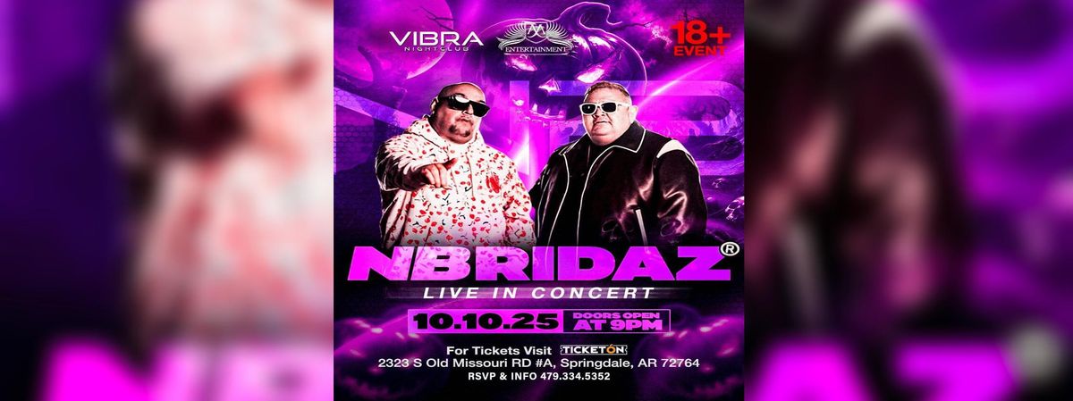 NB Ridaz  in Springdale, 10 October | Event in Springdale | AllEvents