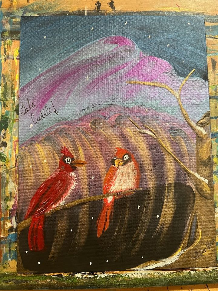 Paint and Sip with Sammy, Freight Yard Grill, Huntington, January 13