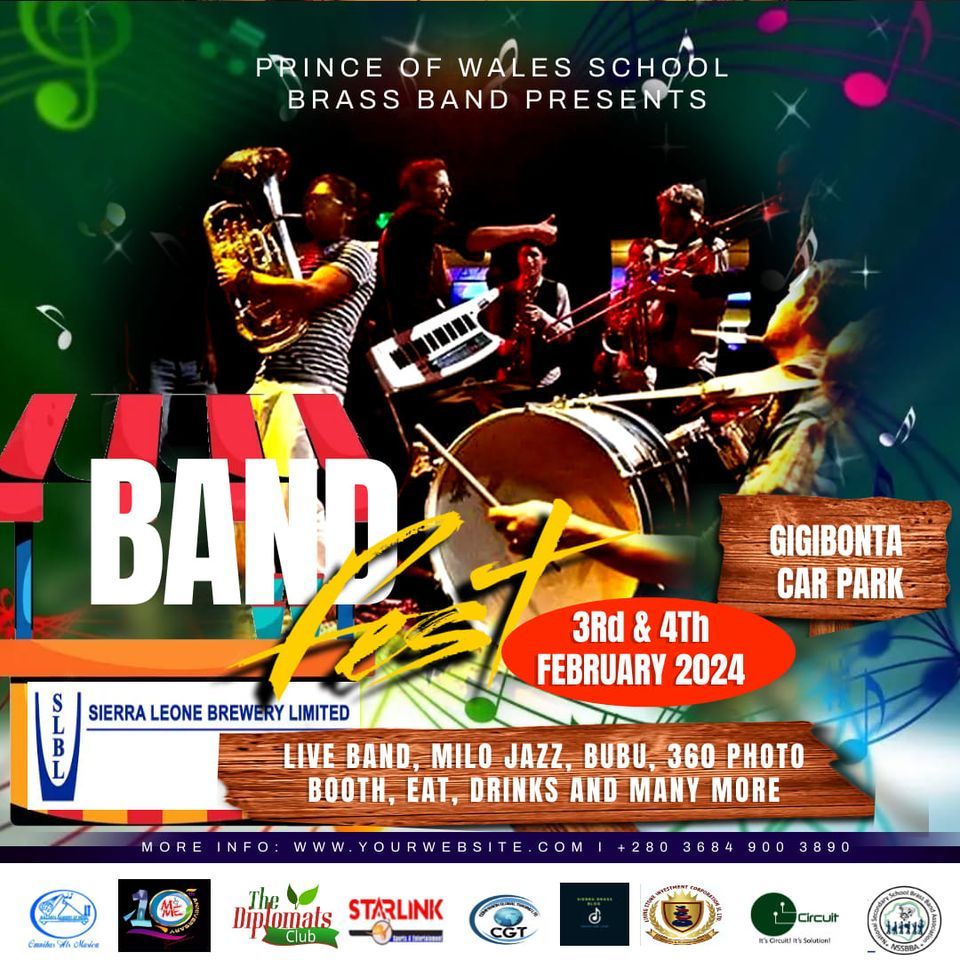 Band Fest , Gigibontà Sierra Leone, Freetown, February 3 2024