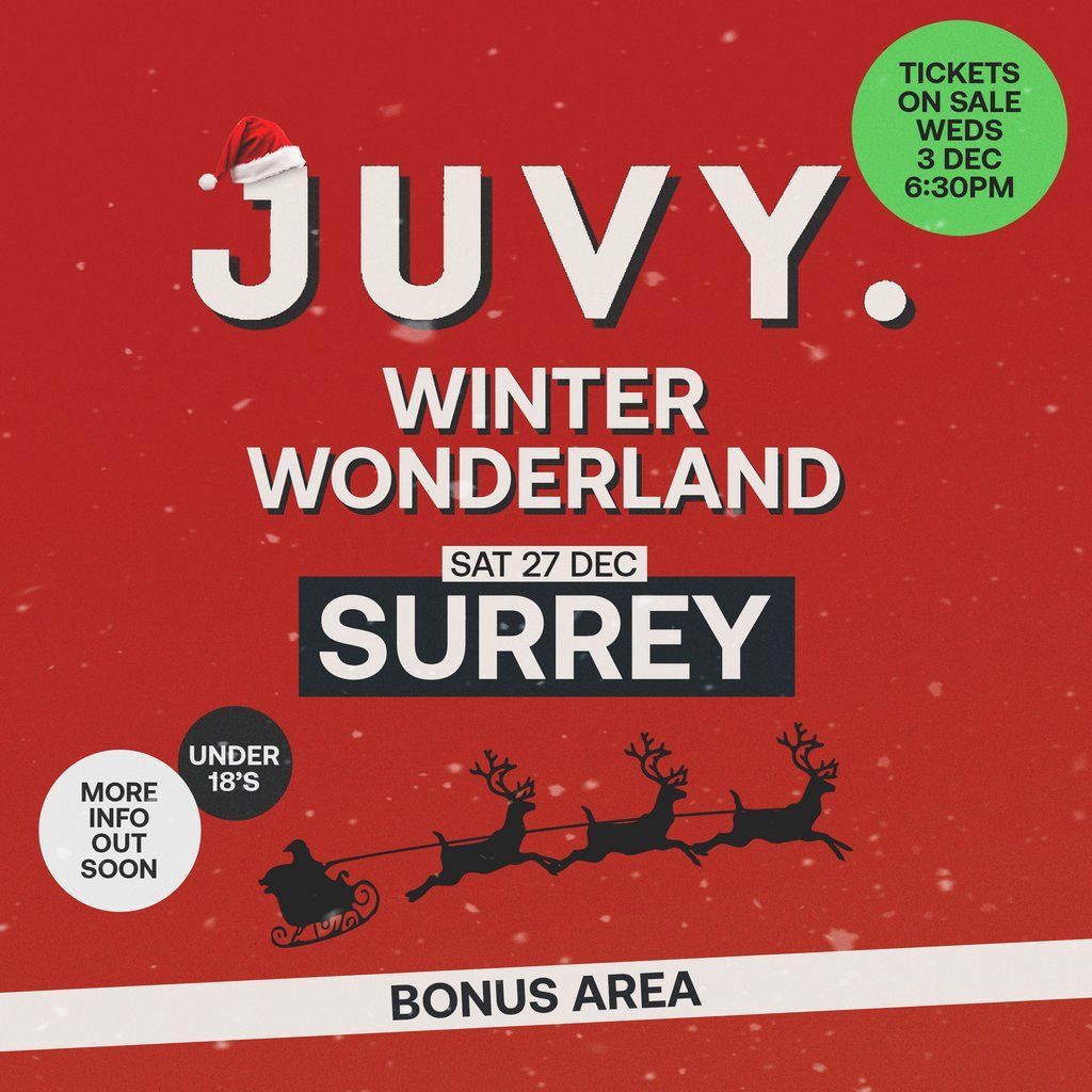 JUVY Under 18s  - Xmas Tour - Sat 27 December - EPSOM SURREY, 27 December | Event in Epsom | AllEvents