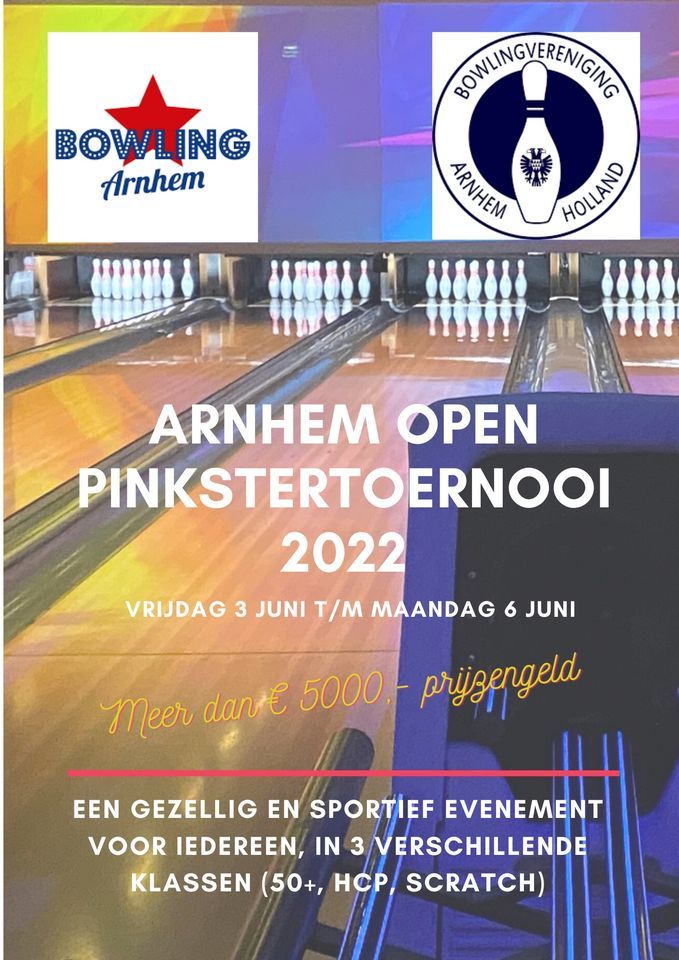 Arnhem Open Pinkster Bowling Toernooi 2022,