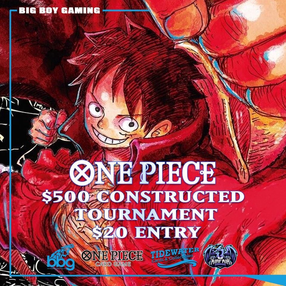 Big Boy Gaming One Piece 500.00 Tournament, Gov. James E. Holshouser